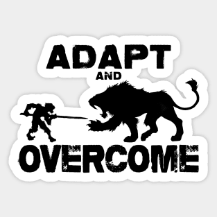 Adapt and Overcome Sticker
